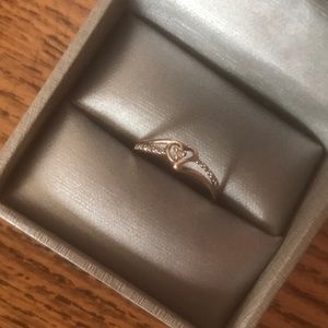 Rose Gold Promise Ring